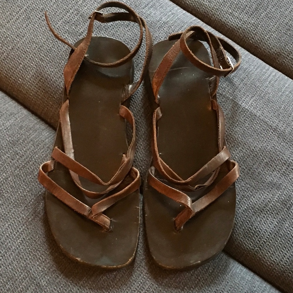 GLADIATOR LEATHER SANDALS FROM ALDO
